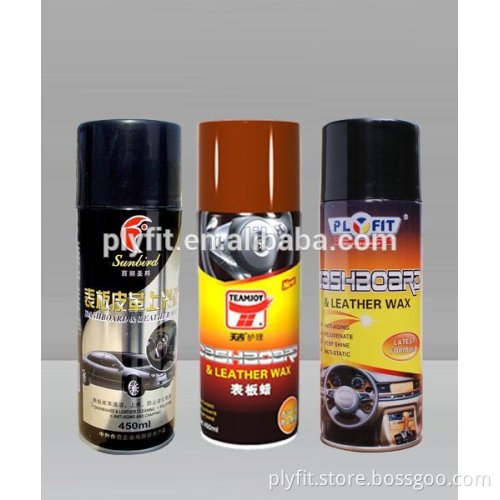 dashboard wax polishing